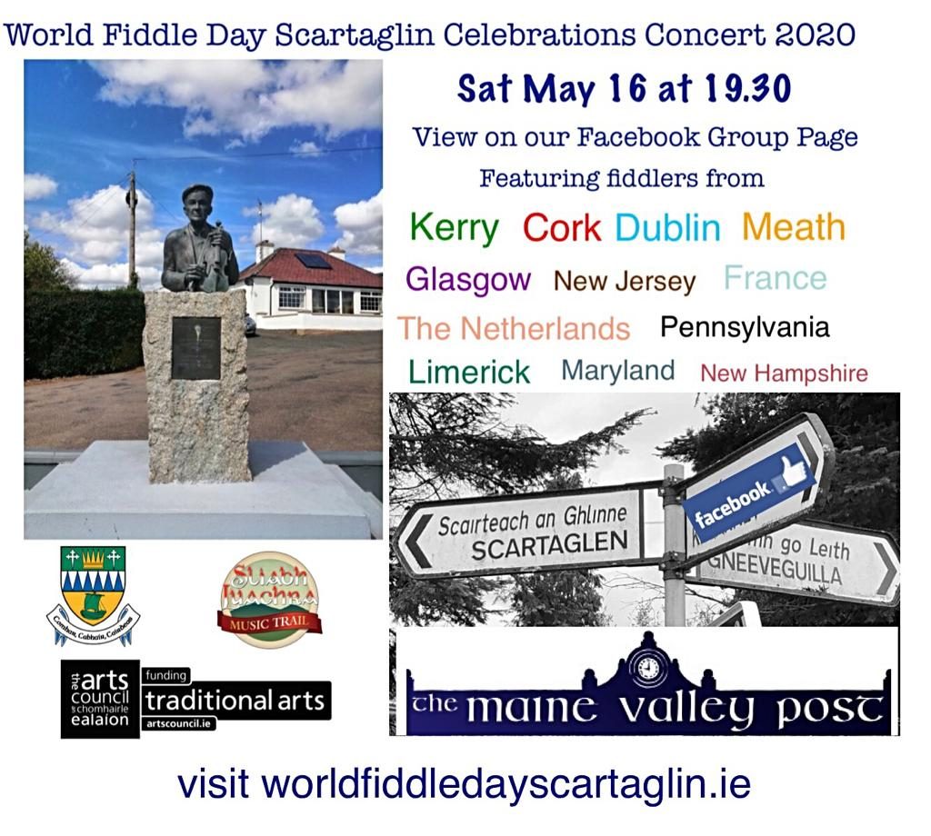 World Fiddle Day Scartaglin Trad Irish Sliabh Luachra Archive Handed Down